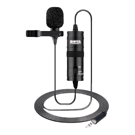 Microfone de Lapela BOYA BY-M1